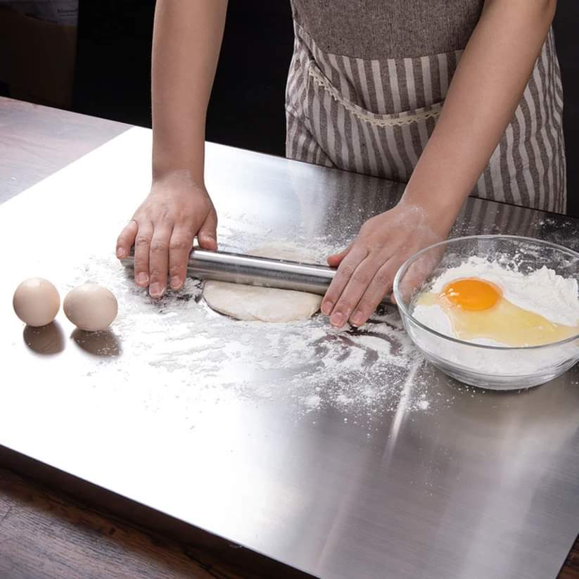 Stainless Steel Cutting Board Durable Perfect For All Your Chopping Needs.