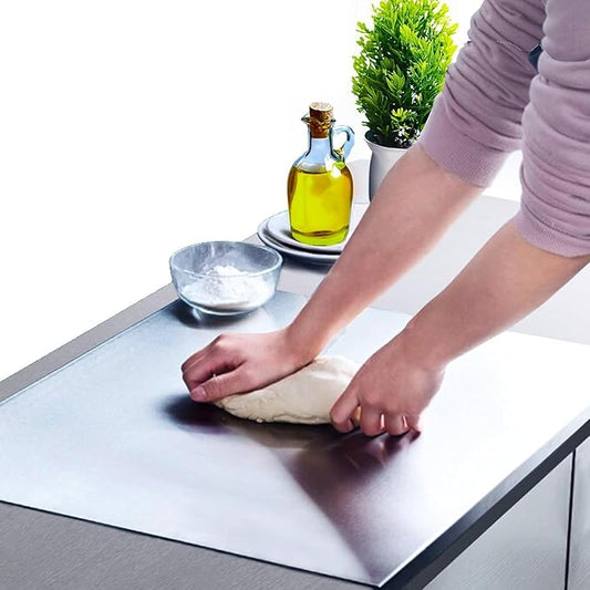 Stainless Steel Cutting Board Durable Perfect For All Your Chopping Needs.